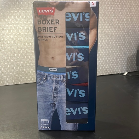 🆕Levi’s Boxer Briefs x6 - Picture 1 of 2
